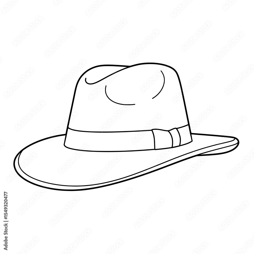 Classic hat art Classic hat art