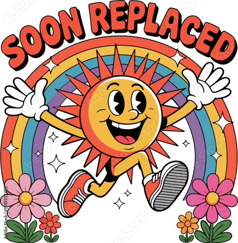 Cartoon Retro Illustraiton