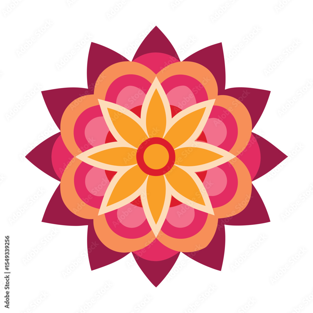 abstract flower vector illustration abstract flower vector illustration