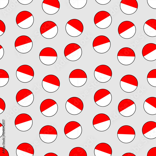 Free Download Illustration vector graphic of Indonesia Flag Seamless Pattern isolated on white background  - GFXLoad