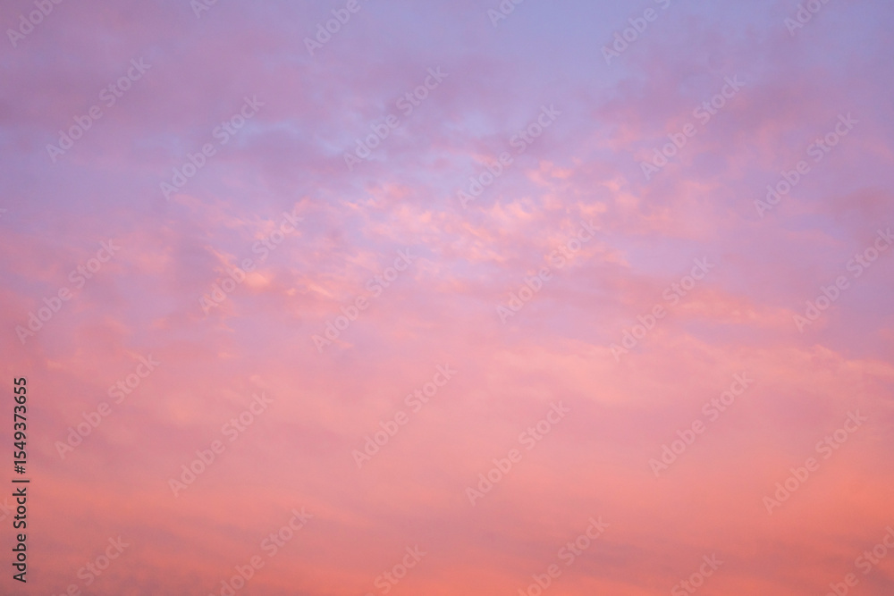 Fototapeta premium 夕焼け雲