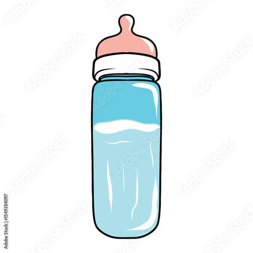 baby bottle and pacifier