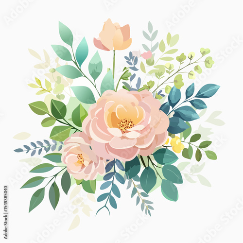 Floral & Botanical_Flowers, leaves, wreaths, and decorative elements — great for invitations