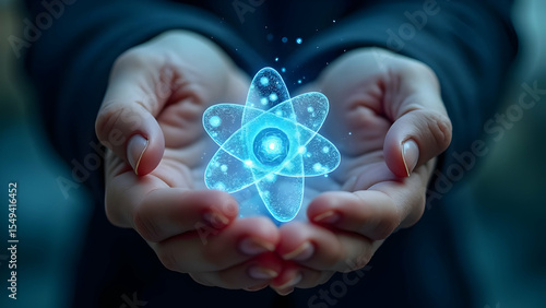 Wallpaper Mural Masculine Hands Phosphorescent Atom Energy Fields Torontodigital.ca