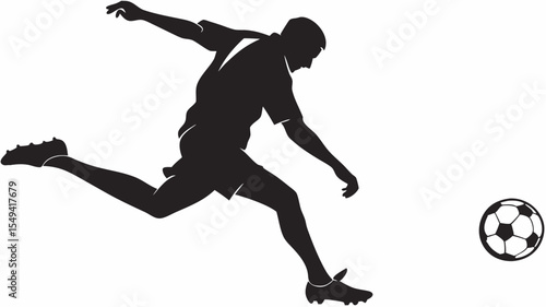 football player silhouette