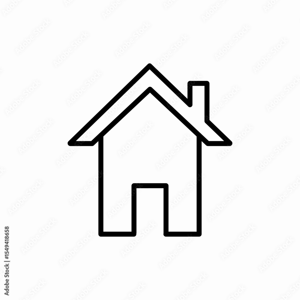 home house building icon vector sign home house building icon vector sign