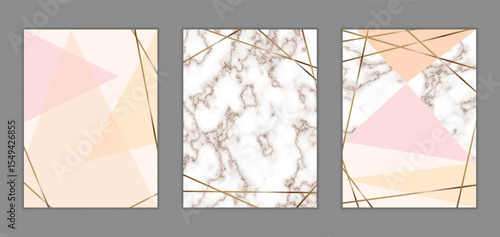 Poster design modern geomet...