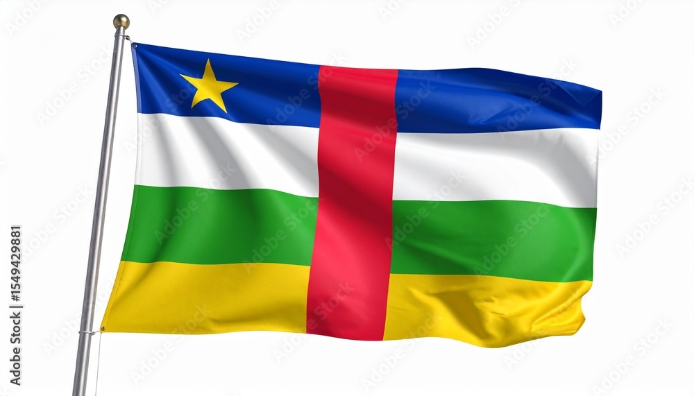 Obraz premium waving flag background