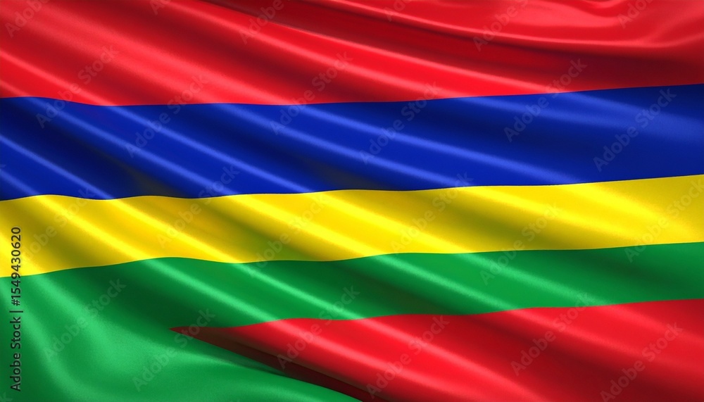 Obraz premium waving flag background