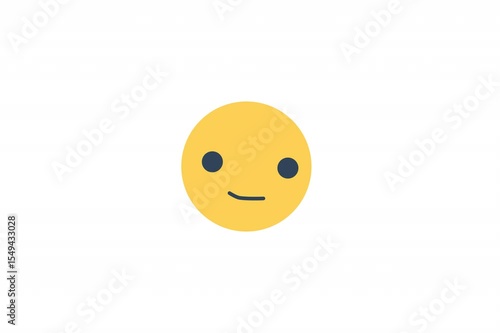 
Animated Speechless Emoji Icon – Silent Reaction and Expressionless Feel


