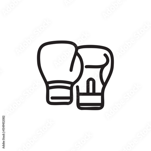 Boxing gloves for fitness training and sports activities