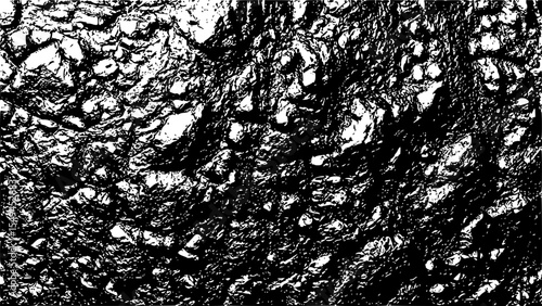 Ore texture silhouette