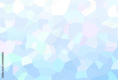 Blue stained glass style background vector