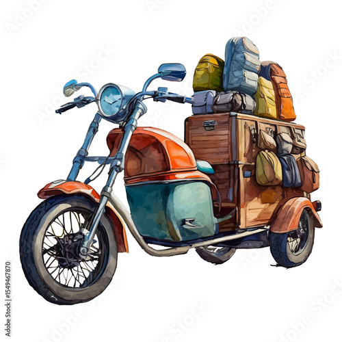 Trike Motorcycle SVG, Trike Bikes, Three Wheel Motorcycle, Motor trike