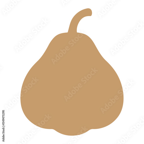 pear isolated on white background