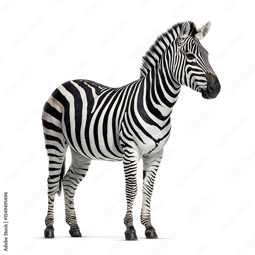 Obraz premium Full-body zebra