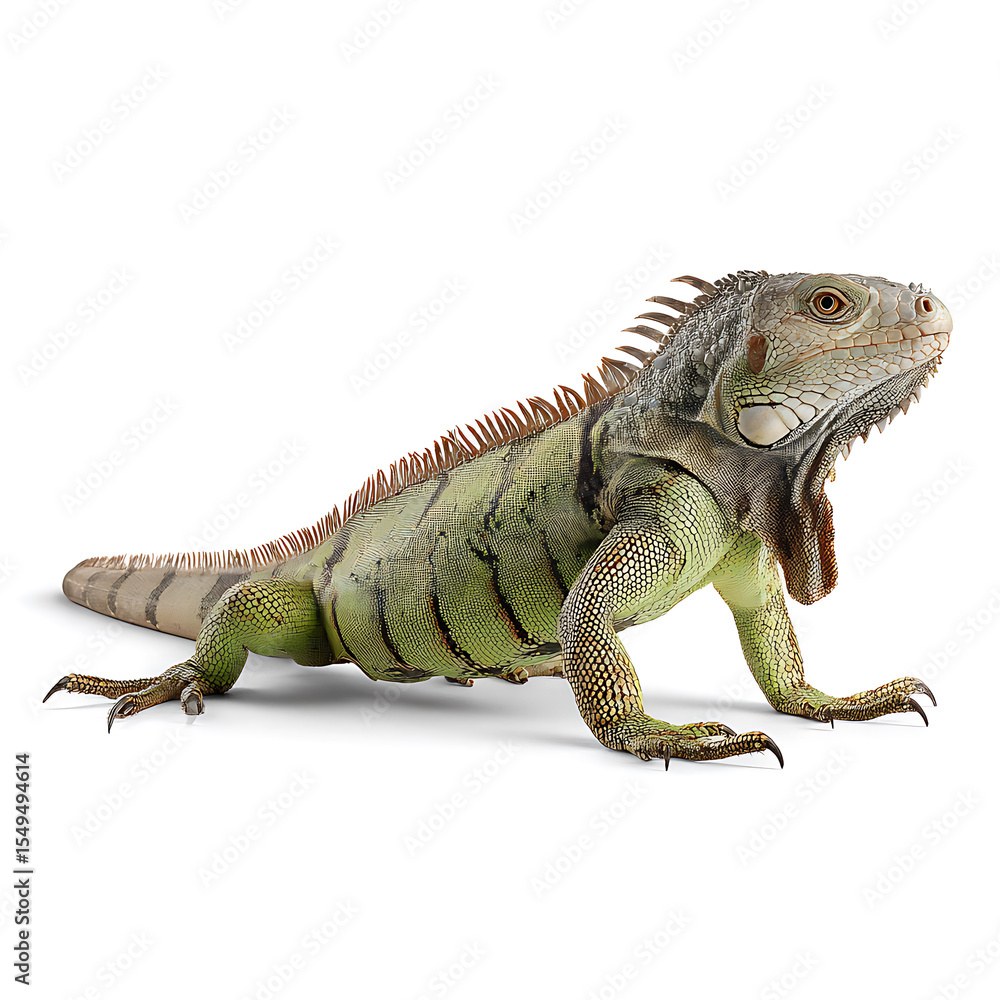 Fototapeta premium Iguana full-body