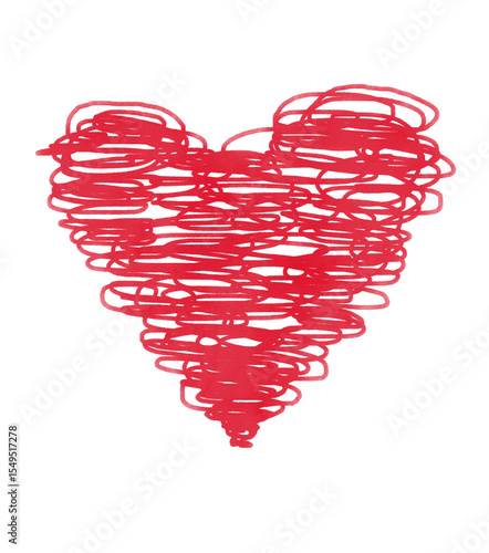 heart drawing doodling