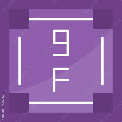 Fluorine icon