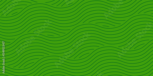 farm green banner, organic abstract background with fields. wavy green lines, natural organic products. ecology background. striped farmer green Pattern
