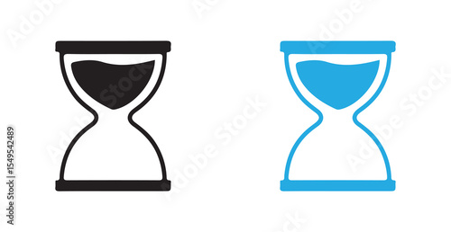 hourglass vector illustration