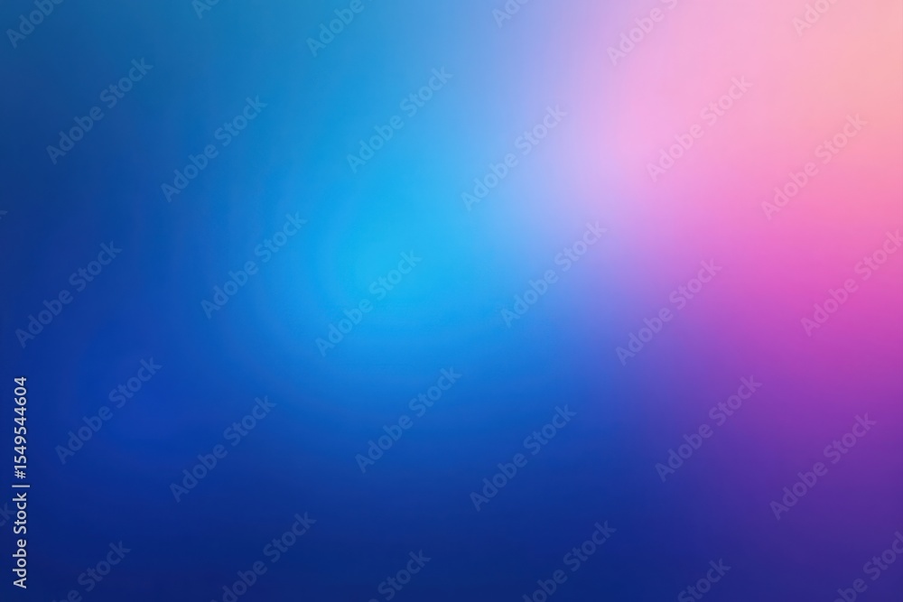 Fototapeta premium Vivid blue gradient, soft focus, ethereal texture, focus, cosmic