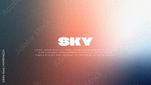 Modern Abstract Gradient Background with Grain Texture – Smooth Abstract Gradient with Grain Effect for Posters and Branding