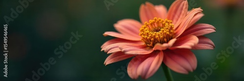 Close-up view of a single, wilted flower, petals decaying and brown, signifying the end of life , ruin, mortality