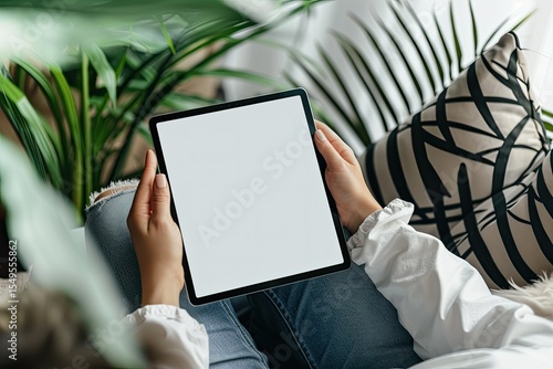 Ultra Hd Image of Cropped Hands of Woman Holding Digital Tablet