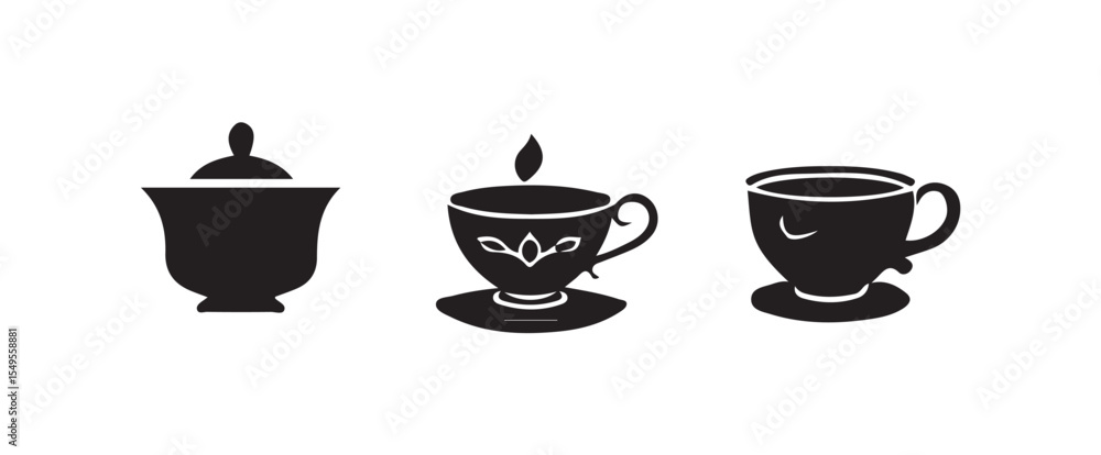 Minimalist Black Coffee Cup Icon with Steam – Simple Silhouette on White Background, Minimalist black coffee cup icon, Hot steaming coffee cup vector illustration eps 10. Minimalist Black Coffee Cup Icon with Steam – Simple Silhouette on White Background, Minimalist black coffee cup icon, Hot steaming coffee cup vector illustration eps 10.