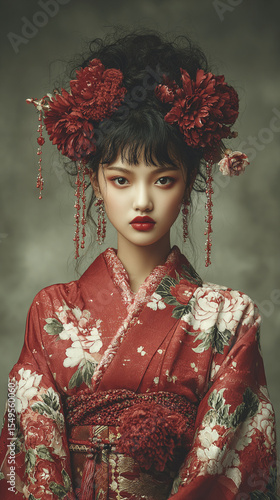 a beautiful woman model japanese