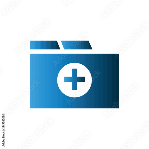 Medical Report icon template