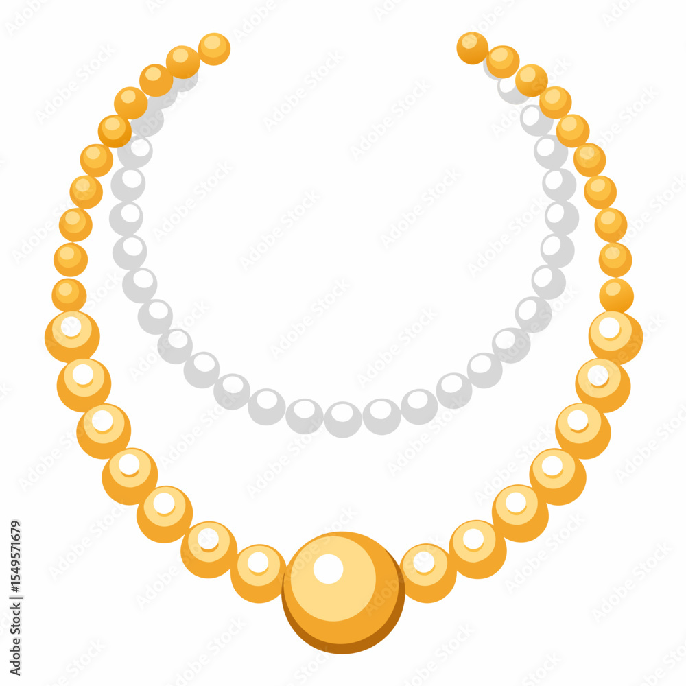 Fototapeta premium Minimal Pearl Jewelry