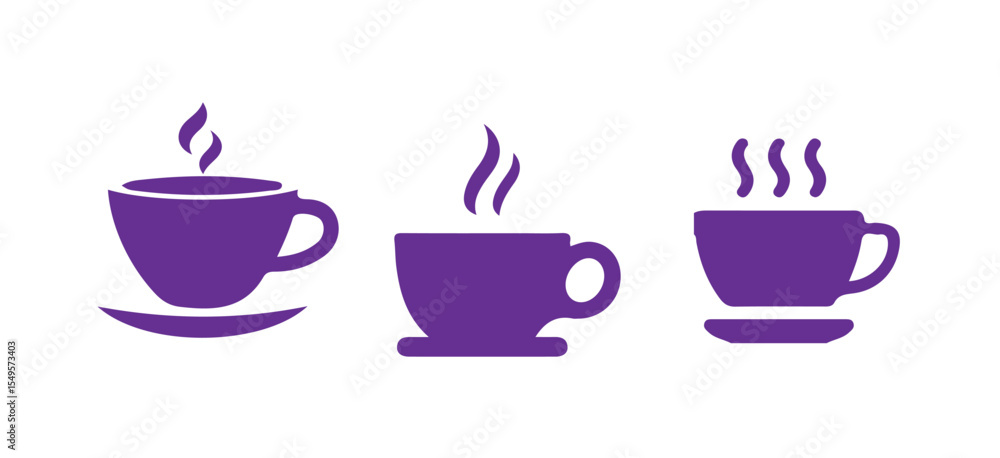 Coffee cup icon set. Tea cup illustration sign collection. Mocha symbol. Tea logo. vector illustration eps 10. Coffee cup icon set. Tea cup illustration sign collection. Mocha symbol. Tea logo. vector illustration eps 10.