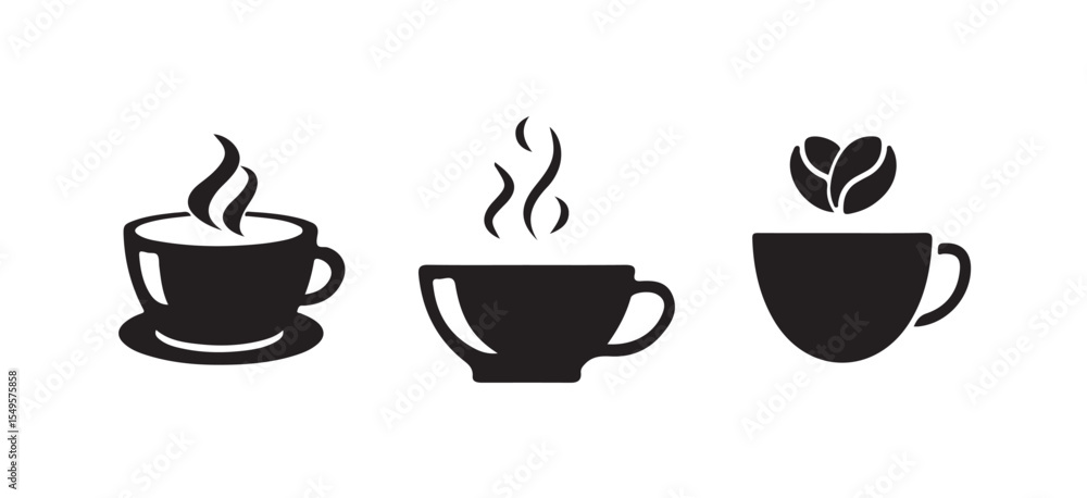 Coffee cup icon, vector illustration eps 10 Coffee cup icon, vector illustration eps 10
