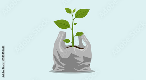 Celebrating International Plastic Bag Free Day A Plant's Resilience
