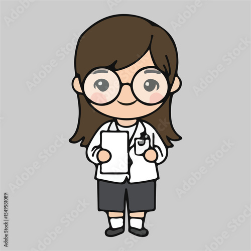 cute kawai icon, kawai icon for cute stickers, Cute icons playing music, cute icons studying, cute icons about health, the world of medicine