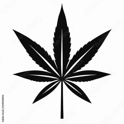 cannabis leaf vector