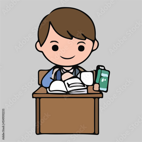 cute kawai icon, kawai icon for cute stickers, Cute icons playing music, cute icons studying, cute icons about health, the world of medicine