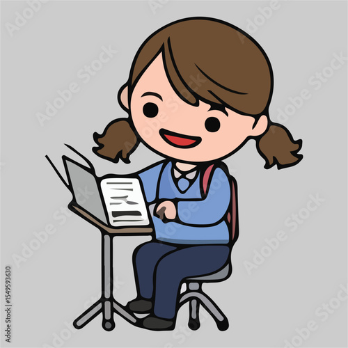 cute kawai icon, kawai icon for cute stickers, Cute icons playing music, cute icons studying, cute icons about health, the world of medicine