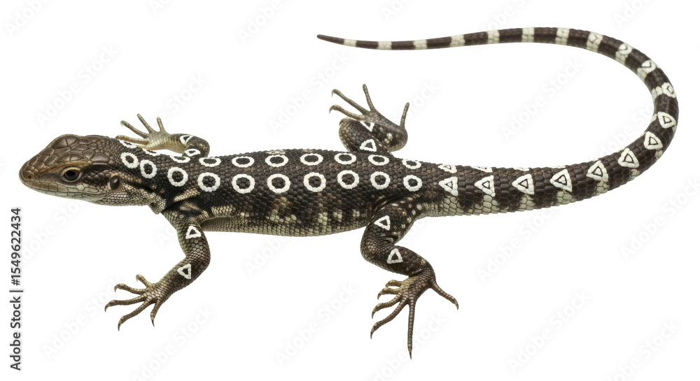 Naklejka premium Isolated Lizard