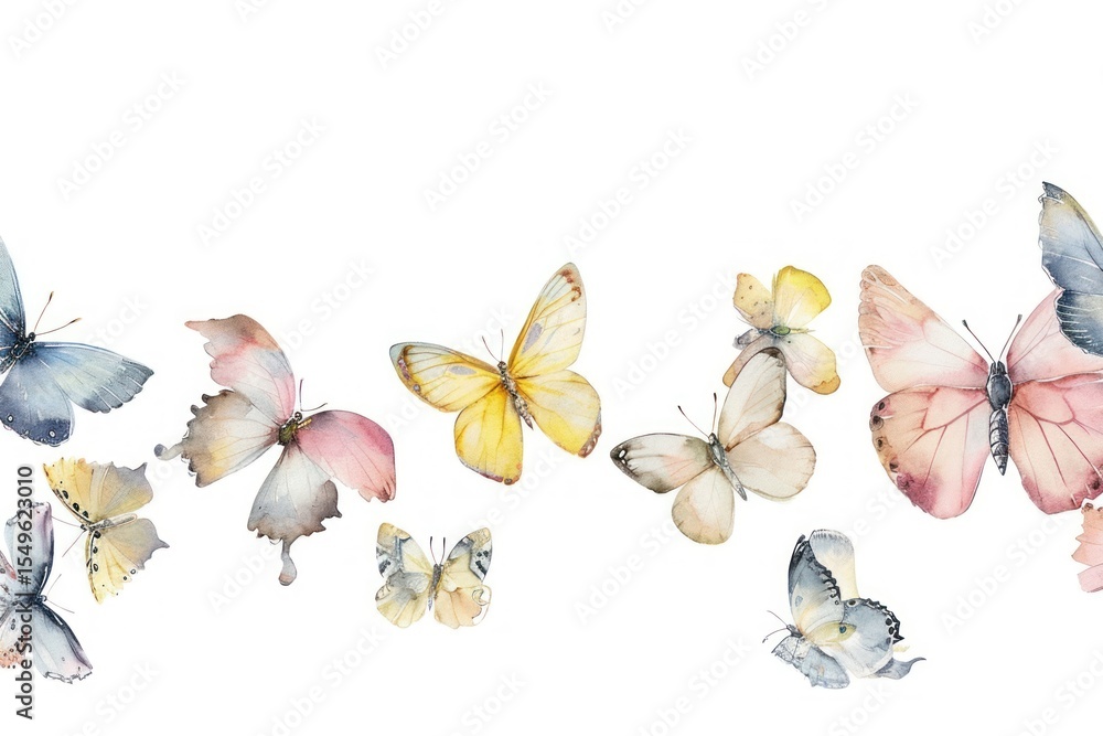 Fototapeta premium Butterflies butterfly animal insect.