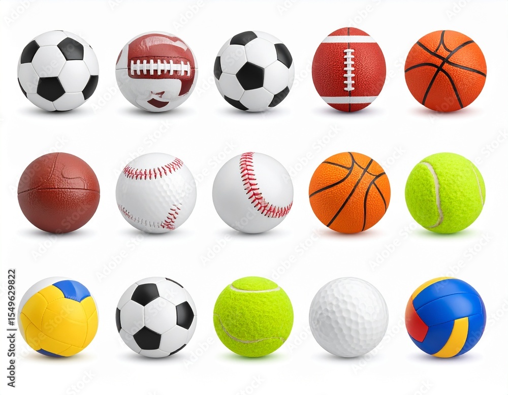 sport 3D vector icon set._soccer ball,rugby ball,basketball,shuttlecock,golf ball,sno sport 3D vector icon set._soccer ball,rugby ball,basketball,shuttlecock,golf ball,sno