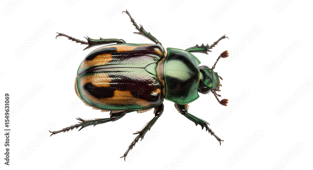 Naklejka premium Isolated Jewel Beetle