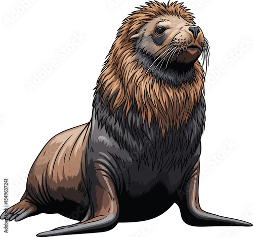 A South American Sea Lion