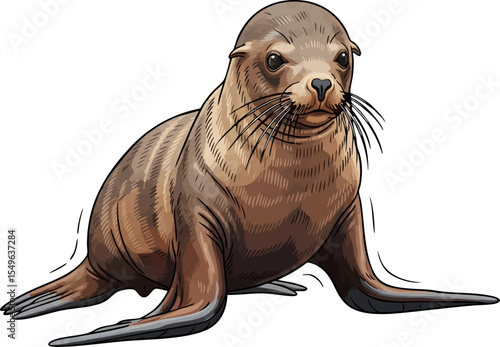 A Waddling Sea Lion