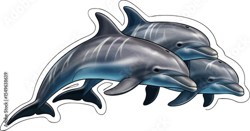 A Pod of Dolphins
