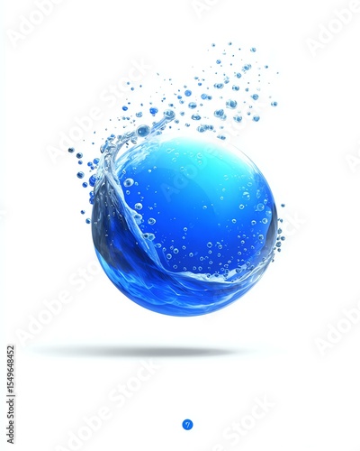 Wallpaper Mural argriculture smart technology farming future A vibrant blue water splash encapsulating various shades of blue, creating a stunning and refreshing visual effect. Torontodigital.ca