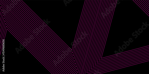 3D pink techno abstract background overlap layer on dark space with triangles lines effect decoration. Modern graphic design element. eps 10