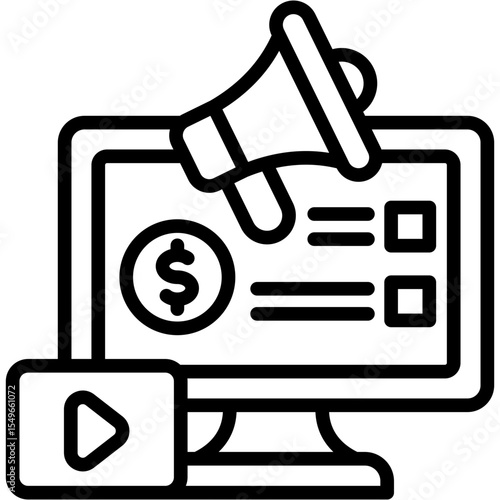 Online Promotion Icon